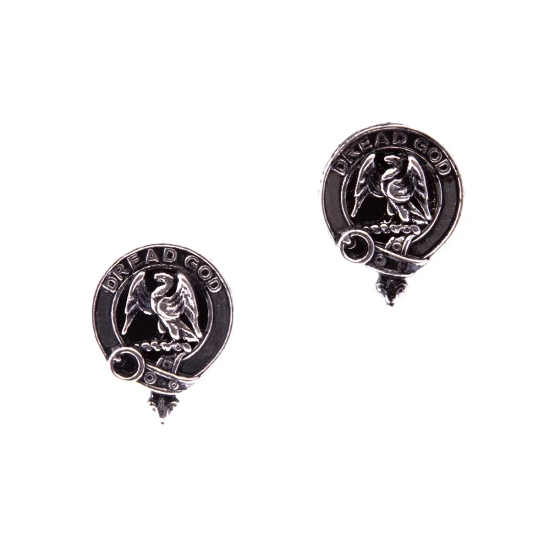 munro clan crest cufflinks