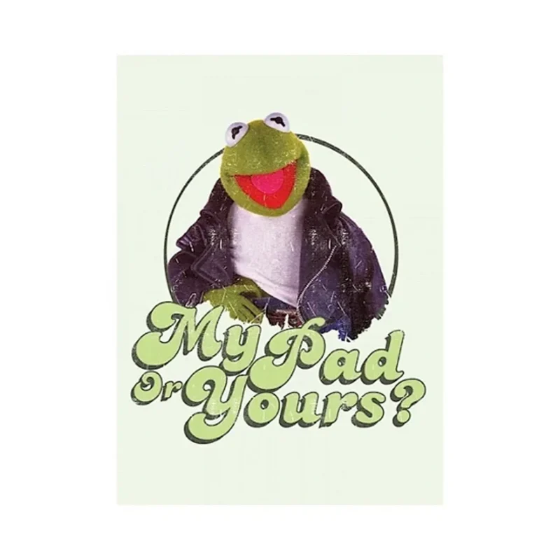 muppets kermit magnet durable metal