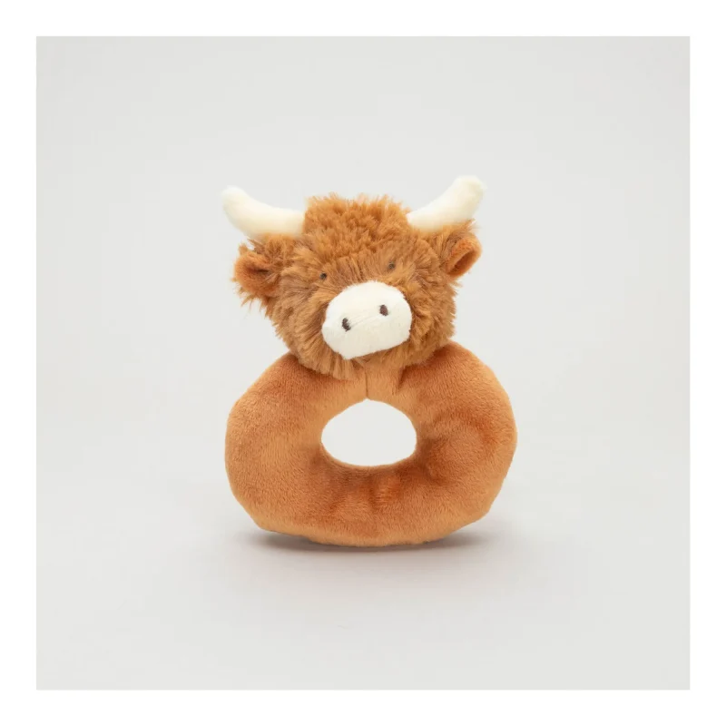 musical cow rattle toy