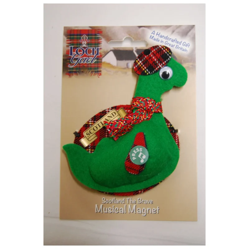 musical nessie magnetic figure