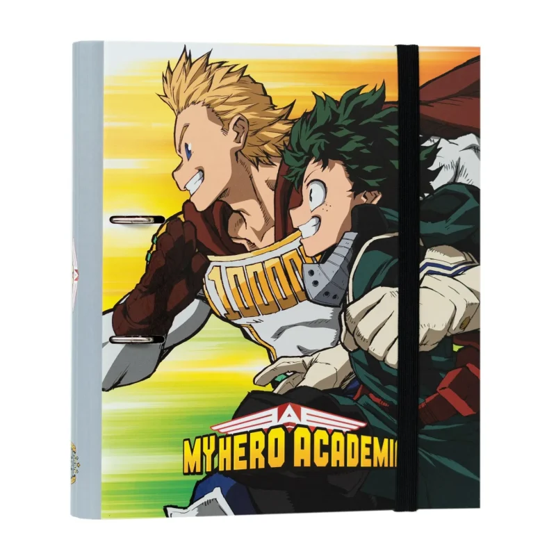 my hero academia 2 ring binder