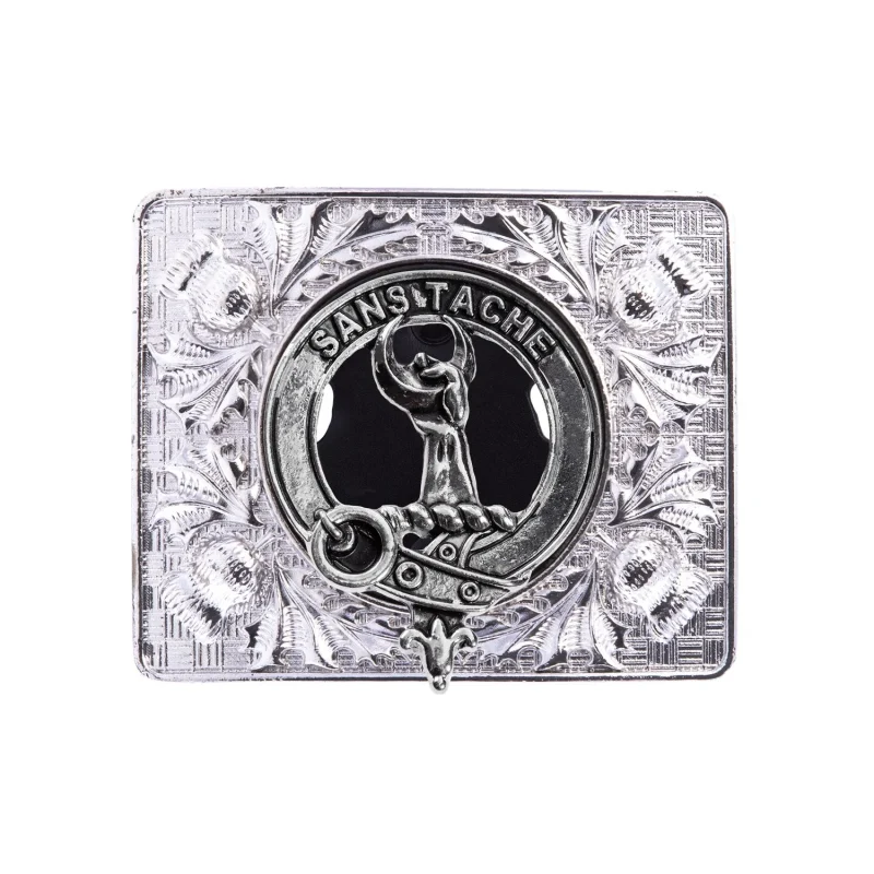 napier clan belt buckle for men