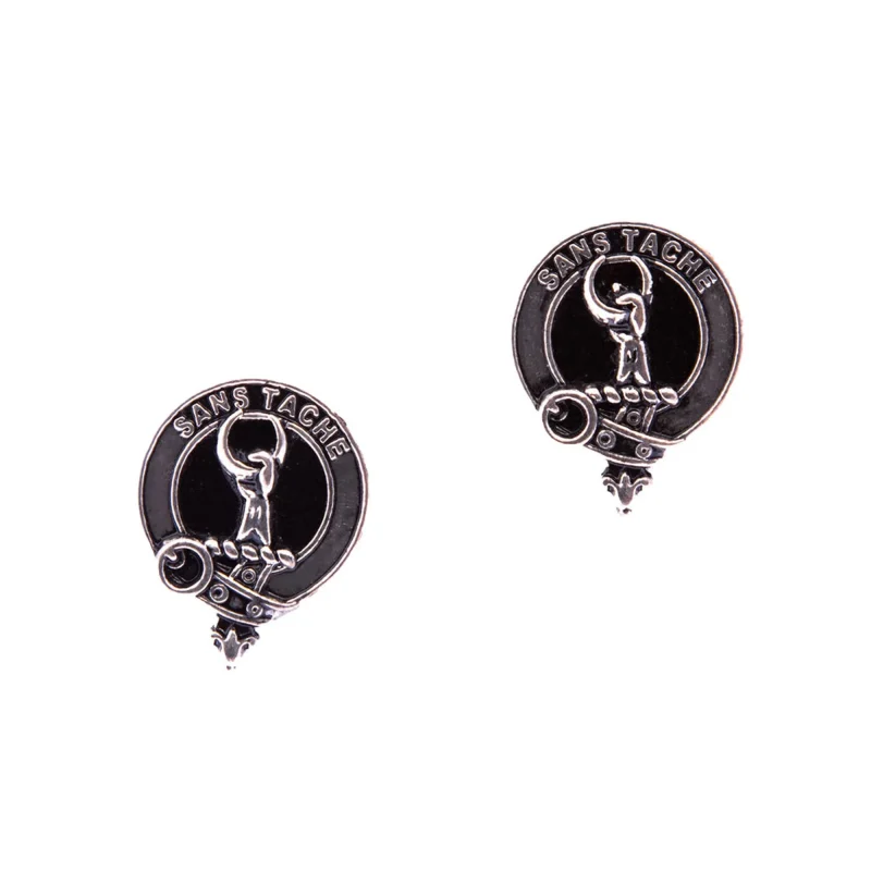 napier clan crest cufflinks