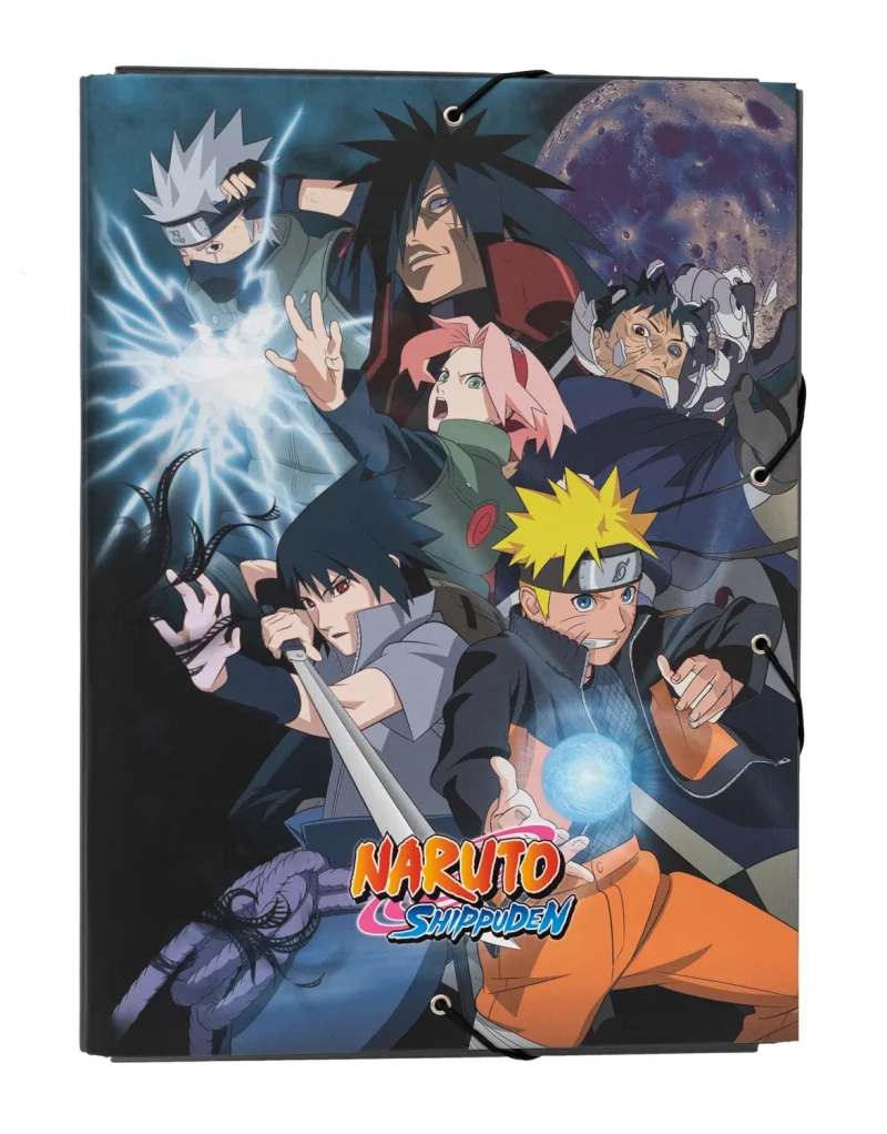 naruto anime flap folder