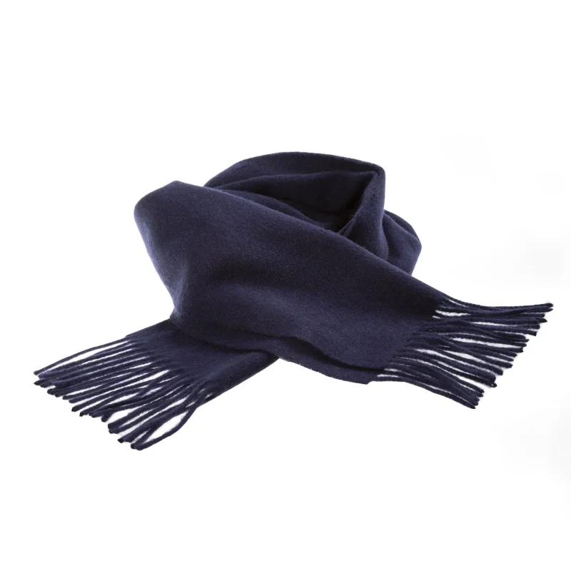 navy 100 lambswool scarf edinburgh