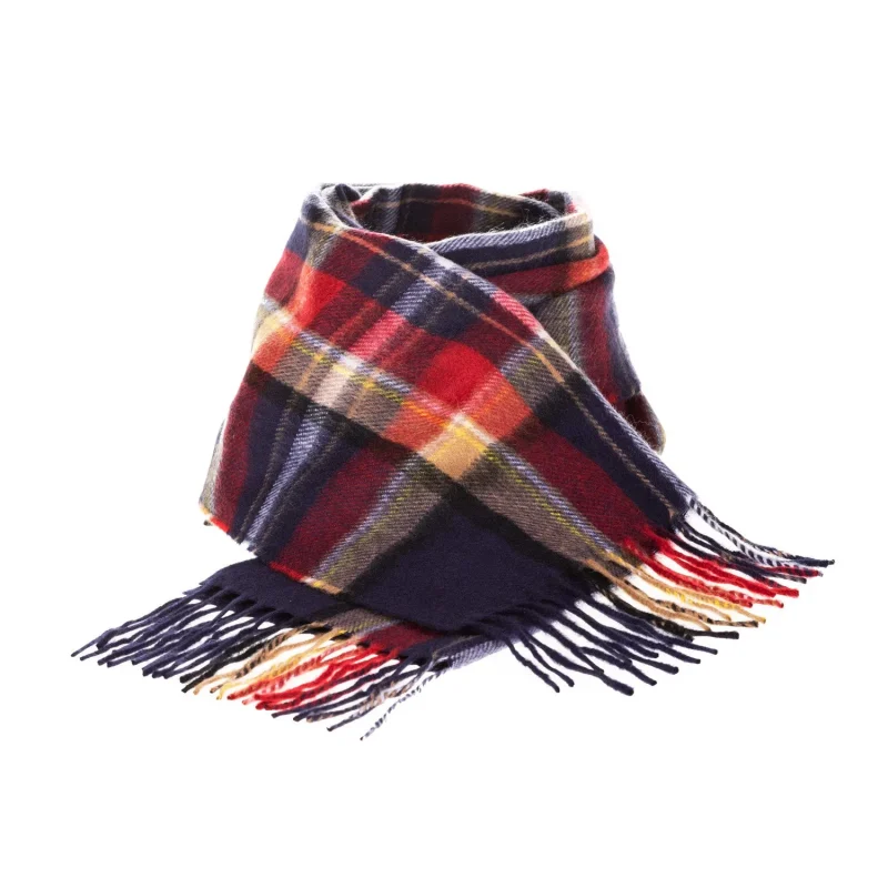 navy cashmere scarf 100 woven