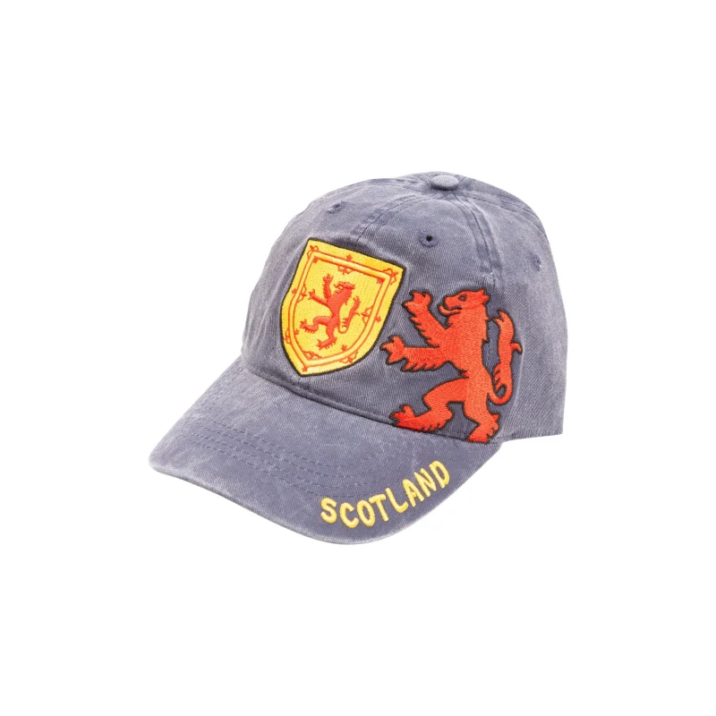 navy lion scotland cap by rampot peak style