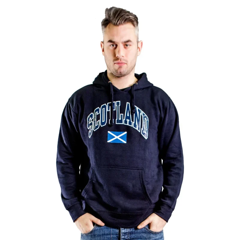 navy scotland harvard hoodie