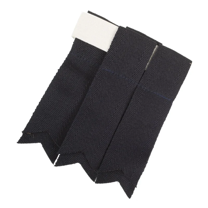 navy wool flashes plain color standard