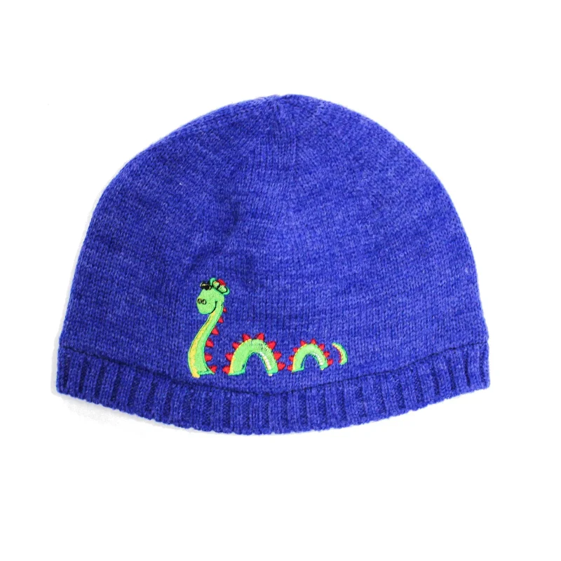 nessie kids soft knit beanie