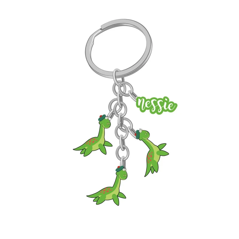 nessie multi charm keyring accessory