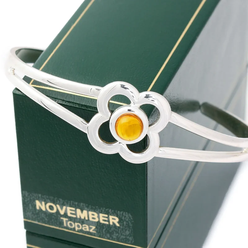 november art pewter bangle