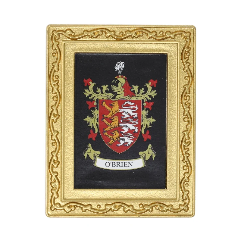 o brien coat of arms fridge magnet