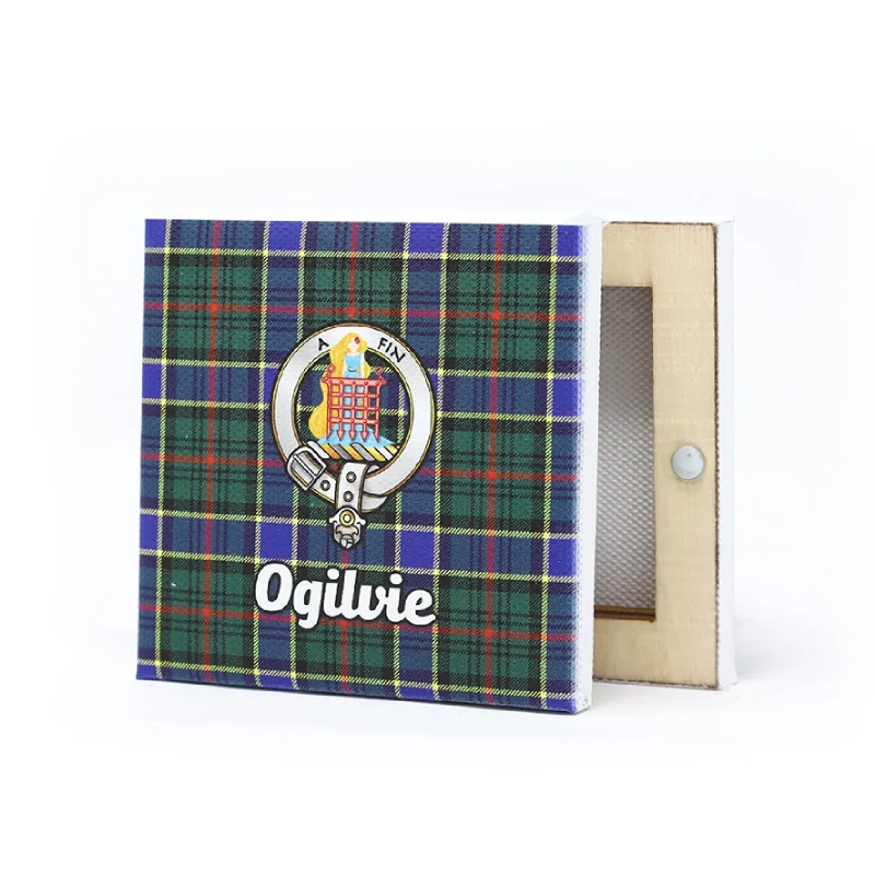 ogilvie clan square fridge magnet