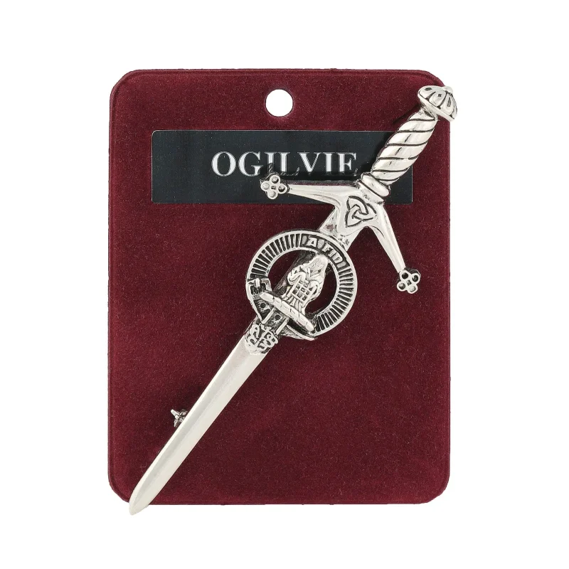 ogilvie pewter kilt pin artisan design