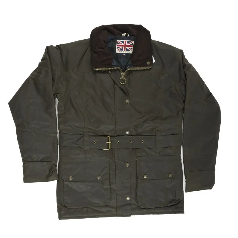 olive waxed women s jacket