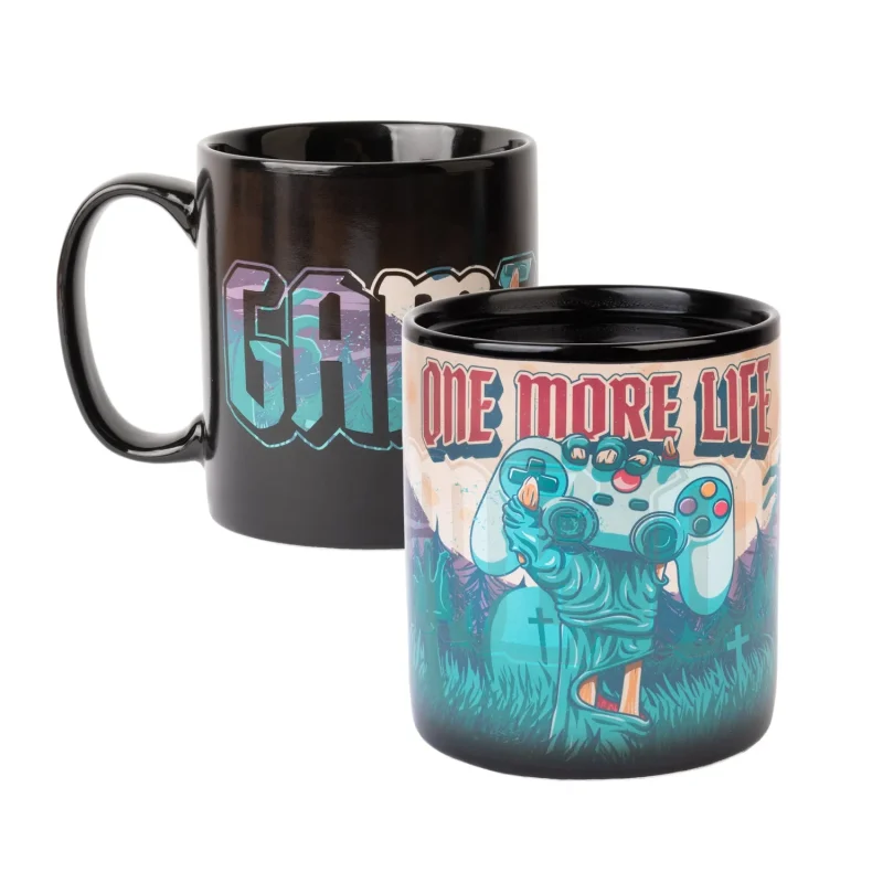 one more life gameration heat change mug