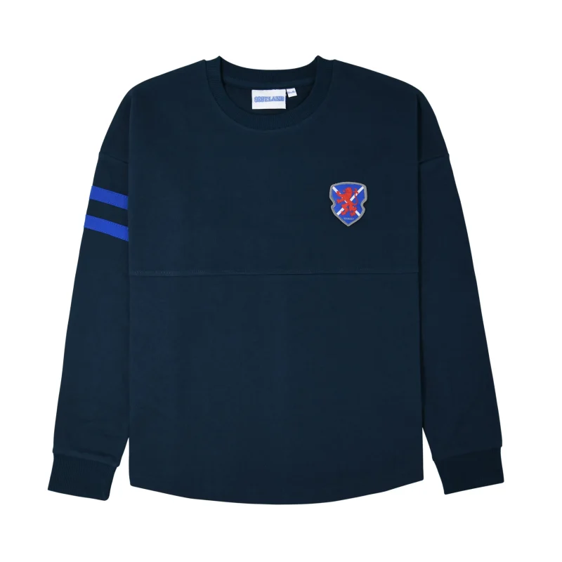 oversized kids edinburgh varsity sweatshirt