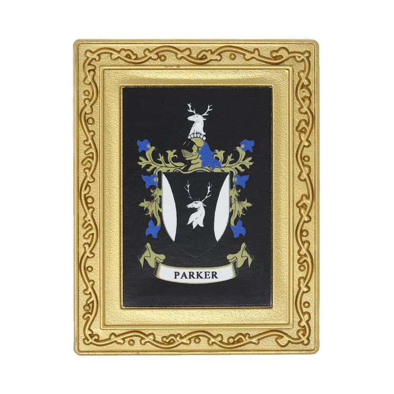 parker coat of arms fridge magnet