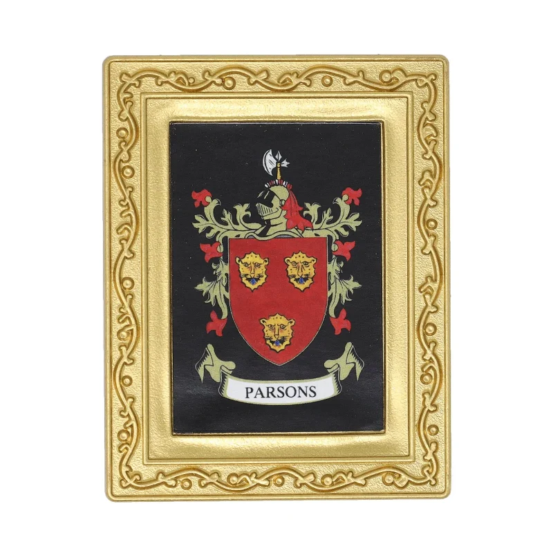 parsons coat of arms fridge magnet