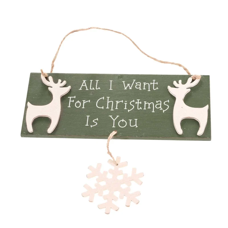 personalized xmas plaque all i want for