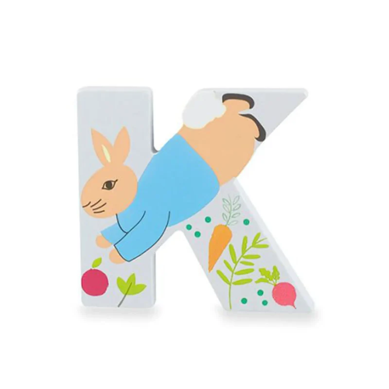 peter rabbit alphabet decor letter k