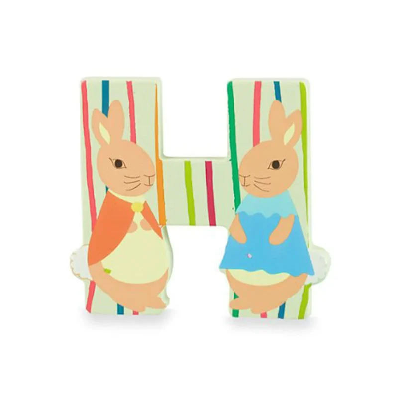 peter rabbit alphabet letter h for kids