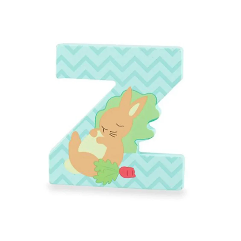 peter rabbit alphabet z letter