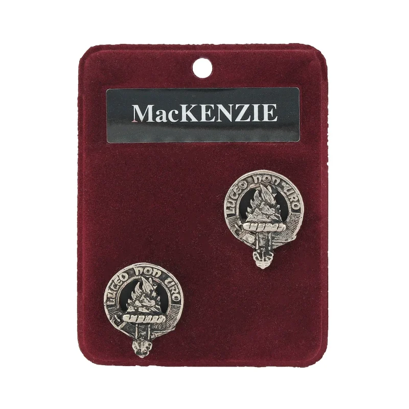 pewter art cufflinks mackenzie design