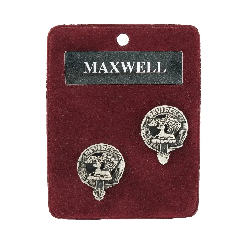 pewter art cufflinks