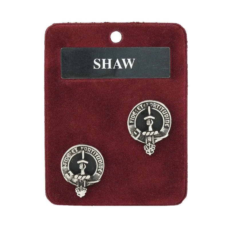 pewter art cufflinks shaw collection