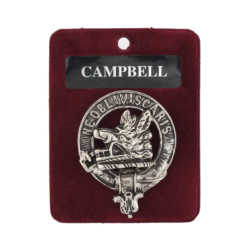 pewter clan badge 1 75 campbell