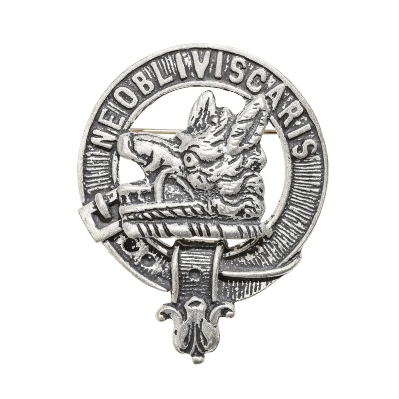 pewter clan badge campbell of breadalbane 1 75