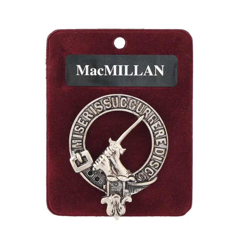 pewter clan badge macmillan