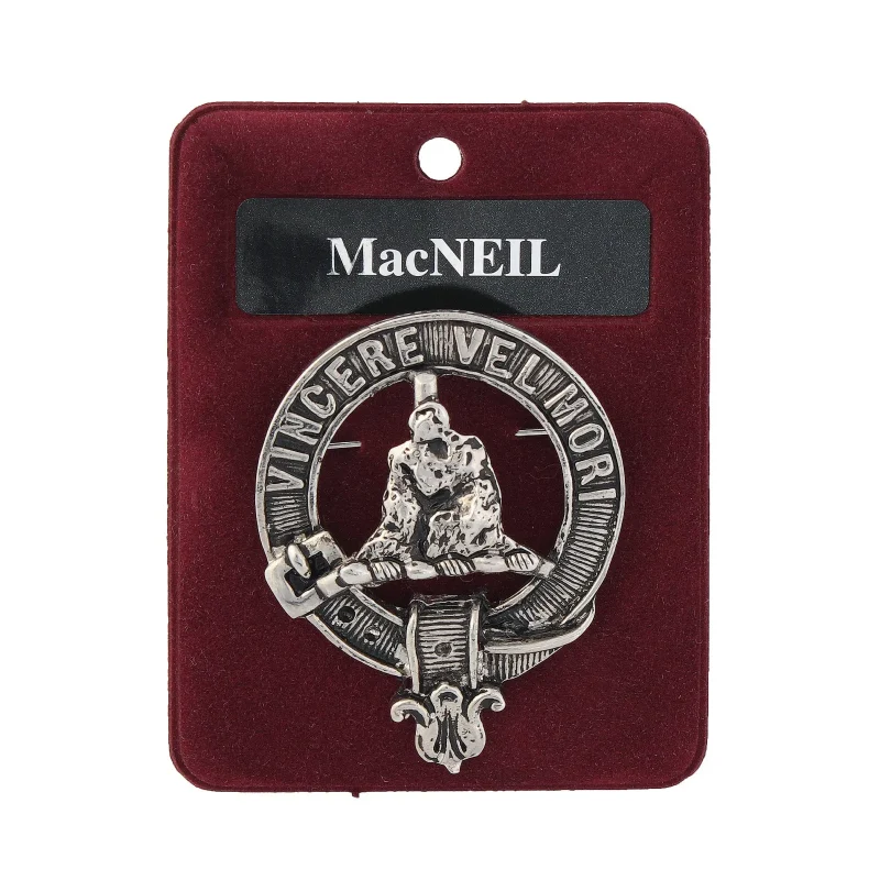 pewter clan badge macneil art