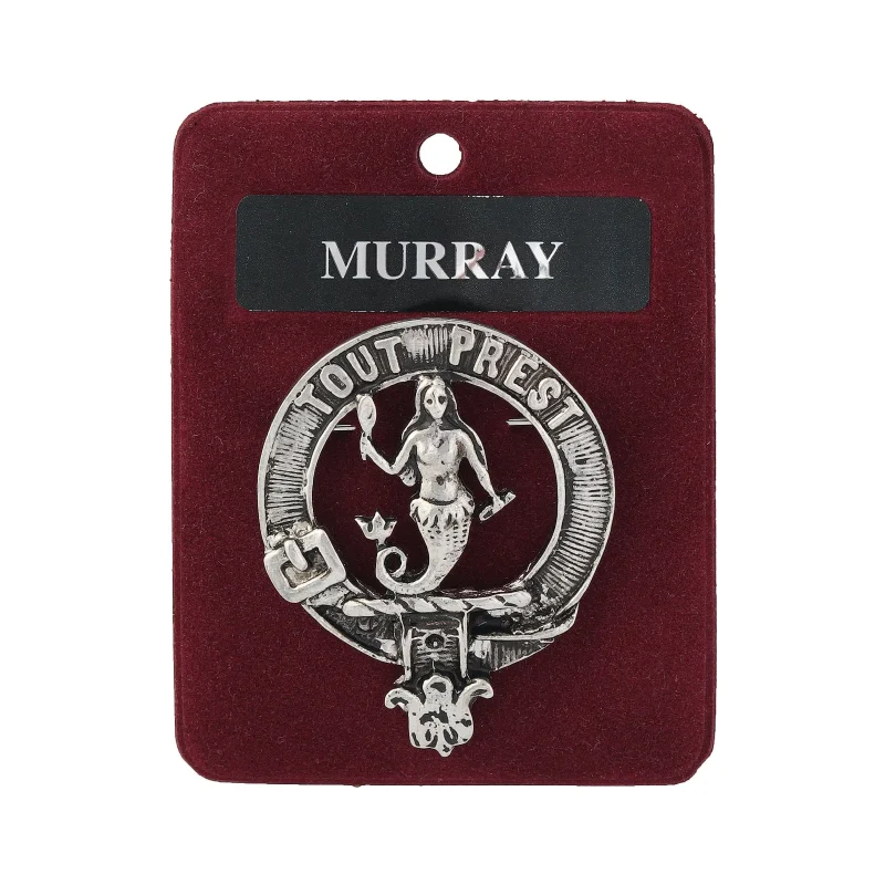 pewter clan badge murray