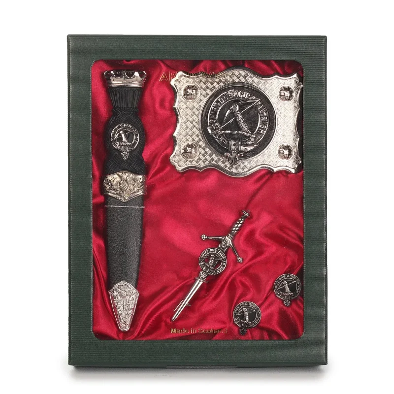 pewter clan macinnes set artisan craft