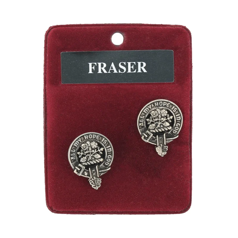 pewter fraser cufflinks for art lovers