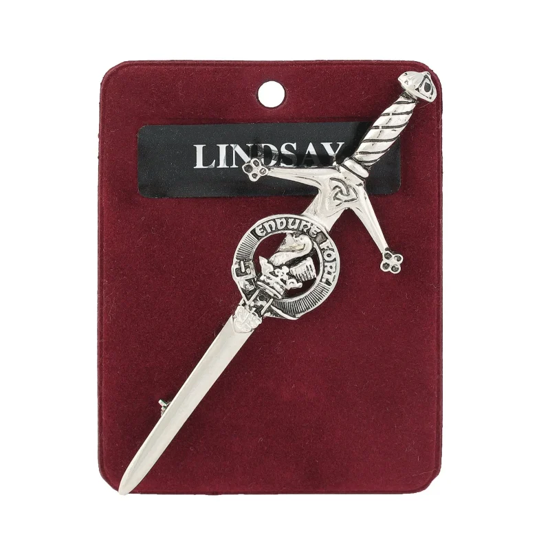 pewter kilt pin lindsay artisan crafted