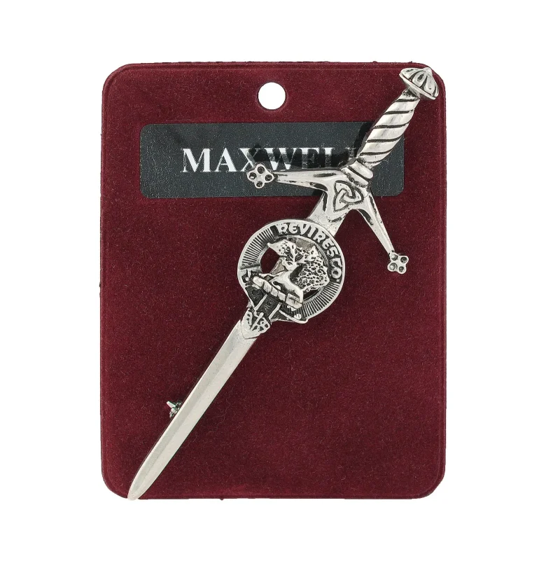 pewter kilt pin maxwell collection