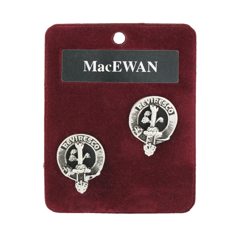 pewter macewan art cufflinks