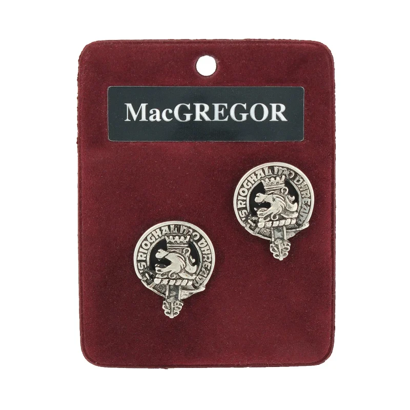 pewter macgregor cufflinks artistic elegance