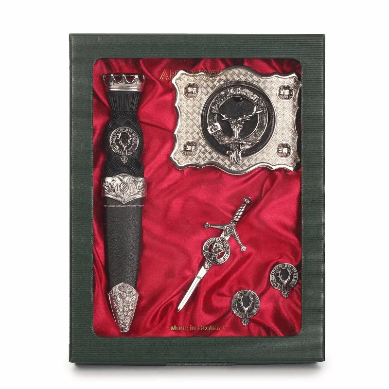 pewter mackenzie of seaforth clan set