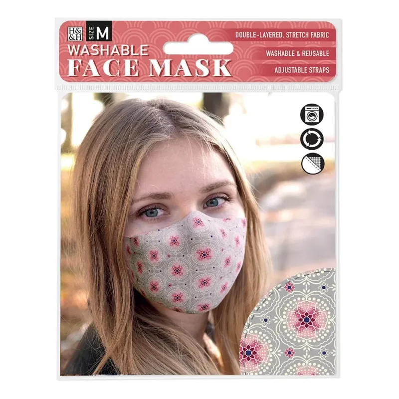 pink circle face masks