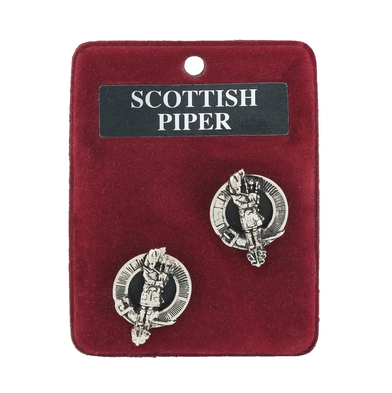 piper art pewter cufflinks