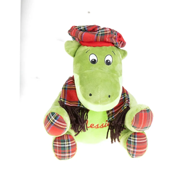 plush tartan nessie 15cm toy