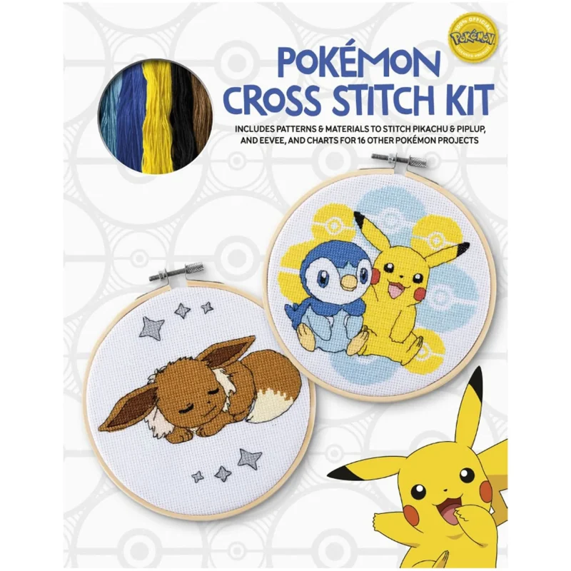 pokemon cross stitch craft kit