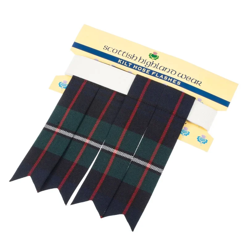 polyviscose mackenzie tartan flashes