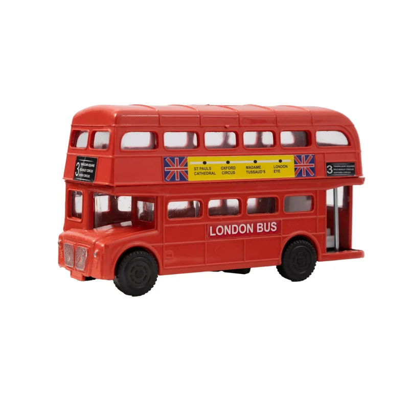 portable bus coin bank