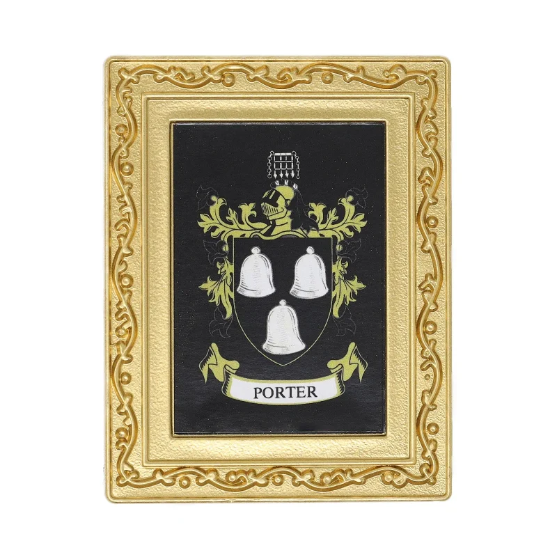 porter coat of arms fridge magnet